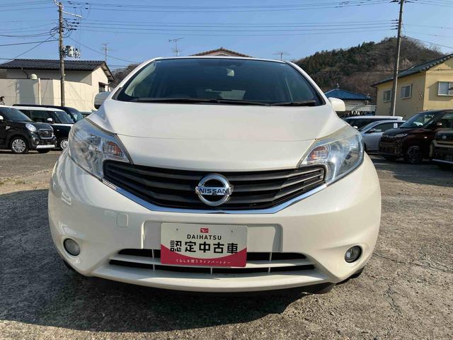 ノートX DIG−S2WD 12CC CVT ナビ付 バックカメラ プッシュボタンスタート 運転席・助手席SRSエアバッグ(福島県)の中古車