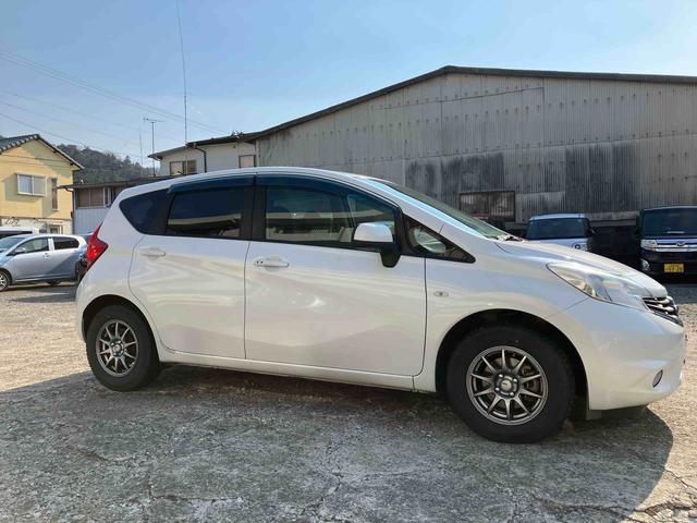 ノートX DIG−S2WD 12CC CVT ナビ付 バックカメラ プッシュボタンスタート 運転席・助手席SRSエアバッグ(福島県)の中古車