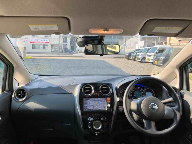 ノートX DIG−S2WD 12CC CVT ナビ付 バックカメラ プッシュボタンスタート 運転席・助手席SRSエアバッグ(福島県)の中古車