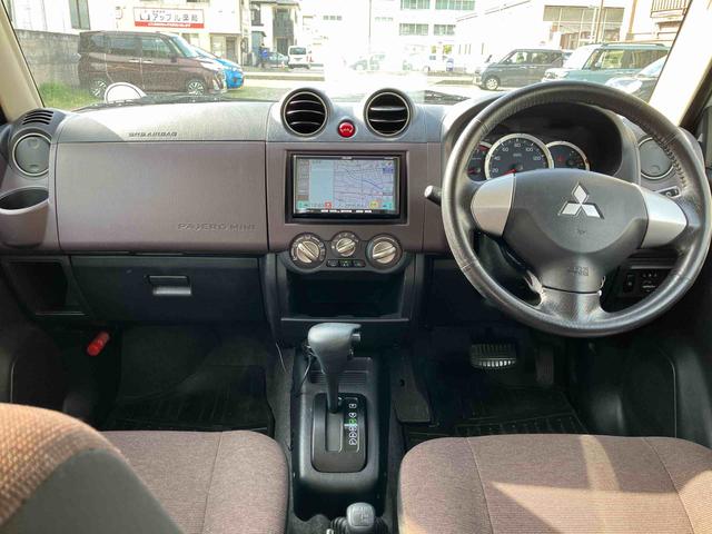 パジェロミニエクシード４ＷＤ　４速ＡＴ　６６０ＣＣ　ＡＢＳ　オーディオ付き　ワンオーナー（福島県）の中古車
