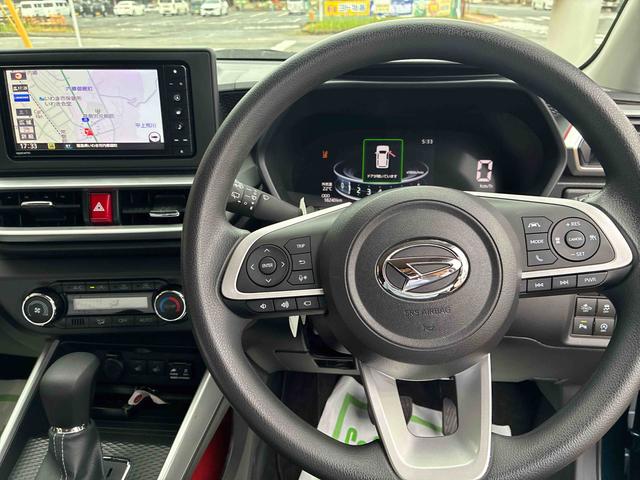 ロッキーＧ４ＷＤ　ＣＶＴ　１０００ｃｃ　ナビ　全方位モニター　ＥＴＣ車載器　ドラレコ　衝突被害軽減ブレーキ　横滑り防止装置　ＡＢＳ　アイドリングストップ　プッシュボタンスタート　車検整備付　ワンオーナー車（福島県）の中古車