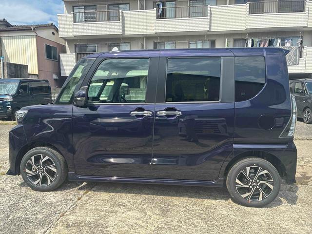 タントカスタムXリミテッド2WD 660cc ETC 衝突被害軽減ブレーキ 横滑り防止装置 ABS アイドリングストップ プッシュボタンスタート 両側電動スライドドア オートライト クルーズコントロール 前席シートヒーター(福島県)の中古車