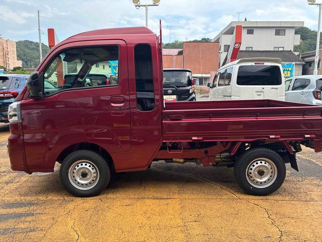ハイゼットトラックジャンボエクストラ４ＷＤ　ＣＶＴ　６６０ｃｃ　衝突被害軽減ブレーキ　横滑り防止機能　コーナーセンサー　アイドリングストップ　プッシュボタンスタート　オートライト　マニュアルエアコン　フォグランプ　ＬＥＤヘッドライト（福島県）の中古車
