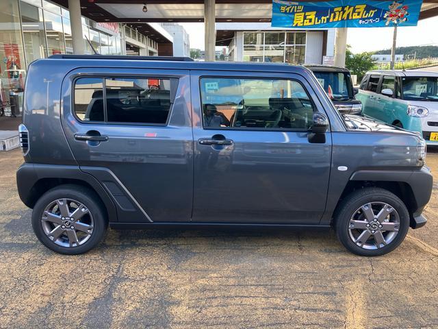 タフトＧ　ダーククロムベンチャー２ＷＤ　ＣＶＴ　６６０ｃｃ　ディスプレイオーディオ　バックカメラ　衝突被害軽減ブレーキ　横滑り防止機能　電動パーキングブレーキ　前席シートヒーター　クルーズコントロール　アイドリングストップ（福島県）の中古車