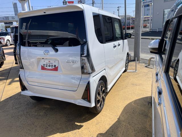 タントカスタムＸプリクラッシュセーフティ　１オーナ　電格ミラー　テレビ　禁煙　レーンキープアシスト　ＬＥＤヘッドライト　キ−フリ−　スマートキー　オートＬＥＤ　衝突安全ボディ　イモビライザー　オートライト　点検記録簿（宮城県）の中古車