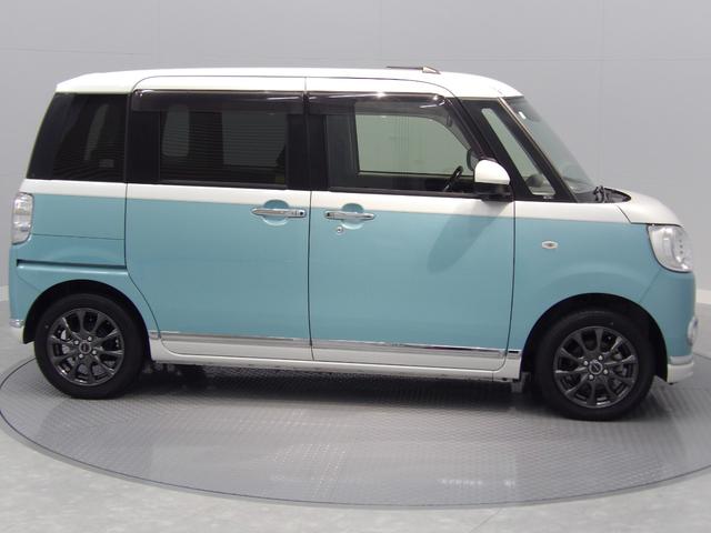 ムーヴキャンバスＧブラックインテリアリミテッド　ＳＡIII４ＷＤ　大型ナビ　パノラマカメラ　純正エンジンスターター　ＬＥＤヘッドライト　両側パワースライドドア　ドライブレコーダー（岩手県）の中古車