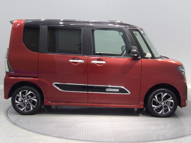 タントカスタムＸ４ＷＤ　全周囲モニター　ディスプレイオーディオ　運転席ロングスライド、スマートアシスト、フルＬＥＤ、両側電動スライドドア、ＴＦＴディスプレイ、１４インチアルミ、キーフリーシステム、格納式サンシェード（岩手県）の中古車