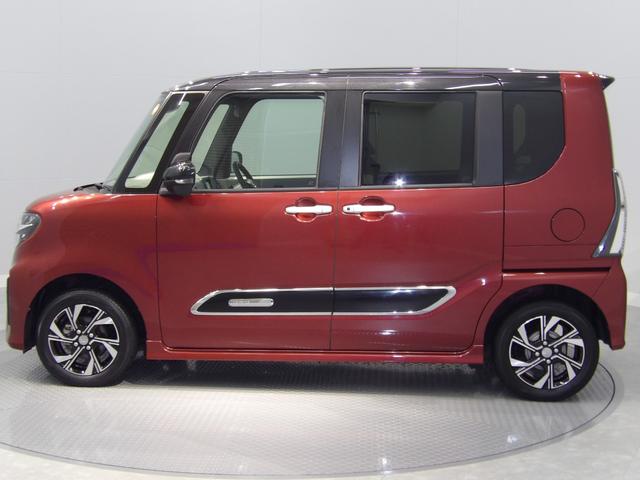 タントカスタムＸ４ＷＤ　全周囲モニター　ディスプレイオーディオ　運転席ロングスライド、スマートアシスト、フルＬＥＤ、両側電動スライドドア、ＴＦＴディスプレイ、１４インチアルミ、キーフリーシステム、格納式サンシェード（岩手県）の中古車