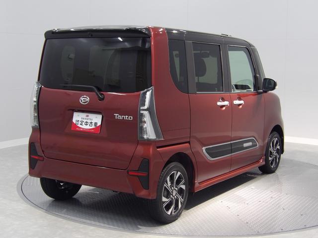 タントカスタムＸ４ＷＤ　全周囲モニター　ディスプレイオーディオ　運転席ロングスライド、スマートアシスト、フルＬＥＤ、両側電動スライドドア、ＴＦＴディスプレイ、１４インチアルミ、キーフリーシステム、格納式サンシェード（岩手県）の中古車