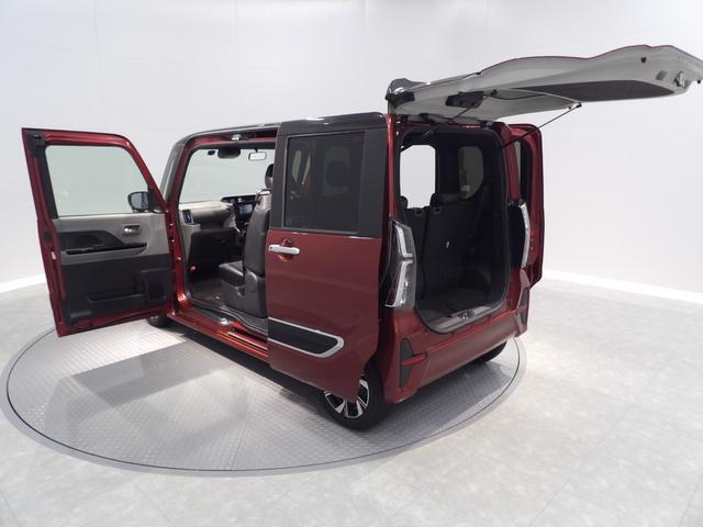 タントカスタムＸ４ＷＤ　全周囲モニター　ディスプレイオーディオ　運転席ロングスライド、スマートアシスト、フルＬＥＤ、両側電動スライドドア、ＴＦＴディスプレイ、１４インチアルミ、キーフリーシステム、格納式サンシェード（岩手県）の中古車