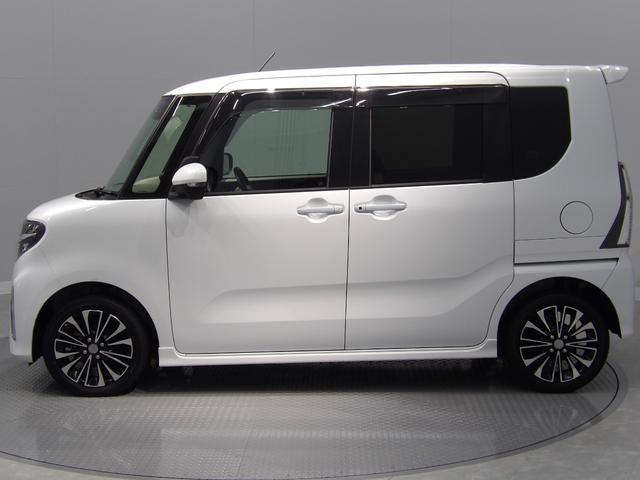 タントカスタムＲＳ４ＷＤ　プッシュスタート　純正エンジンスターター　フロント両席シートヒーター　ナビ　ナビ連動ドラレコ　バックカメラ　ＬＥＤヘッドライト　ＥＴＣ　アダプティブクルーズコントロール　両側パワースライドドア（岩手県）の中古車