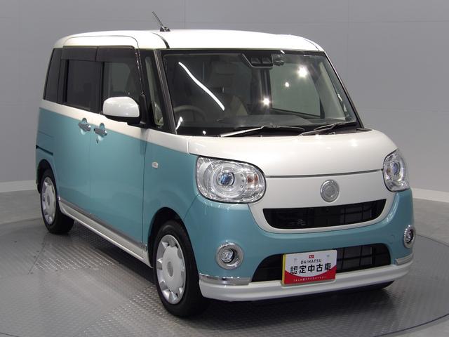 ムーヴキャンバスＧメイクアップリミテッド　ＳＡIIIスマートアシスト３　４ＷＤ　両側パワースライドドア　ＬＥＤヘッドライト　パノラマモニター対応カメラ　シートヒーター　置き楽ボックス　純正１４インチホイール　キーフリー　プッシュボタンスタート（岩手県）の中古車