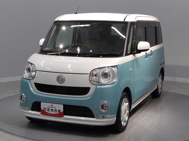 ムーヴキャンバスＧメイクアップリミテッド　ＳＡIIIスマートアシスト３　４ＷＤ　両側パワースライドドア　ＬＥＤヘッドライト　パノラマモニター対応カメラ　シートヒーター　置き楽ボックス　純正１４インチホイール　キーフリー　プッシュボタンスタート（岩手県）の中古車