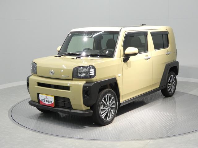 タフトX4WD 純正OPアルミホイール ナビ バックカメラ ドラレコ ETC 電動パーキング オートホールド スカイフィールトップ 障害物センサー(岩手県)の中古車