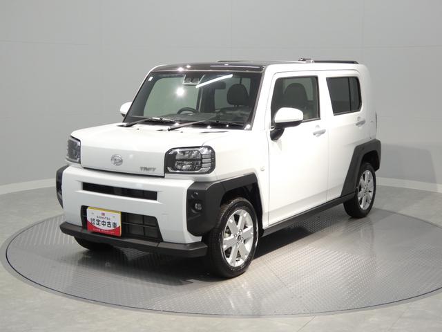 タフトG4WD オーディオレス ガラスルーフ アダプティブクルーズコントロール 電動パーキング LEDヘッドライト クリアランスソナー シートヒーター(岩手県)の中古車