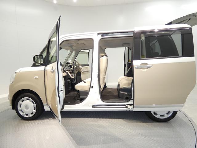 ムーヴキャンバスＧブラックアクセントＶＳ　ＳＡIII４ＷＤ　ナビ　パノラマモニター　フルセグＴＶ　ＥＴＣ　ドラレコ　両側電動ドア　フロントガラス熱線　ＴＶコントロール（岩手県）の中古車