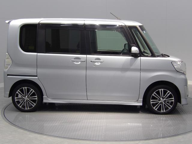 タントカスタムRS SA4WD 純正エンジンスターター スマートアシストII 両側パワースライドドア LEDヘッドライト 大型ナビ バックモニター(岩手県)の中古車