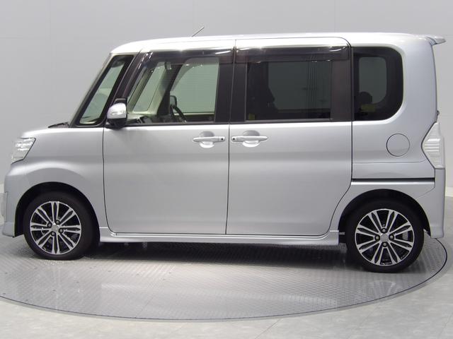 タントカスタムRS SA4WD 純正エンジンスターター スマートアシストII 両側パワースライドドア LEDヘッドライト 大型ナビ バックモニター(岩手県)の中古車