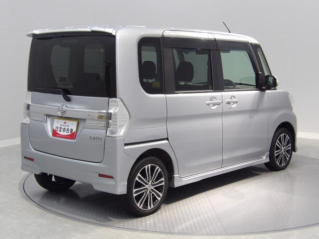 タントカスタムRS SA4WD 純正エンジンスターター スマートアシストII 両側パワースライドドア LEDヘッドライト 大型ナビ バックモニター(岩手県)の中古車