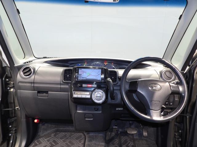 タントカスタムＲＳターボ　ＣＶＴ　左パワースライドドア　ＨＩＤヘッドライト　１５インチアルミ　　オートエアコン　ミラクルオープンドア　　フォグランプ　本革巻ステアリング（岩手県）の中古車