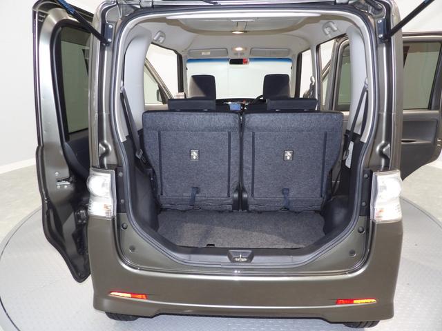 タントカスタムＲＳターボ　ＣＶＴ　左パワースライドドア　ＨＩＤヘッドライト　１５インチアルミ　　オートエアコン　ミラクルオープンドア　　フォグランプ　本革巻ステアリング（岩手県）の中古車