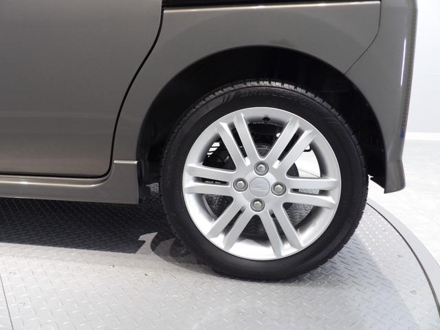 タントカスタムＲＳターボ　ＣＶＴ　左パワースライドドア　ＨＩＤヘッドライト　１５インチアルミ　　オートエアコン　ミラクルオープンドア　　フォグランプ　本革巻ステアリング（岩手県）の中古車