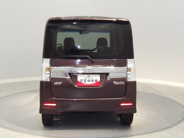 タントカスタムRS トップエディションSA4WD ターボ LEDヘッドランプ 両側パワースライドドア 専用ハーフレザーシート 純正15インチアルミホイール プッシュボタンスタート オートエアコン 衝突回避支援システムスマートアシスト(岩手県)の中古車