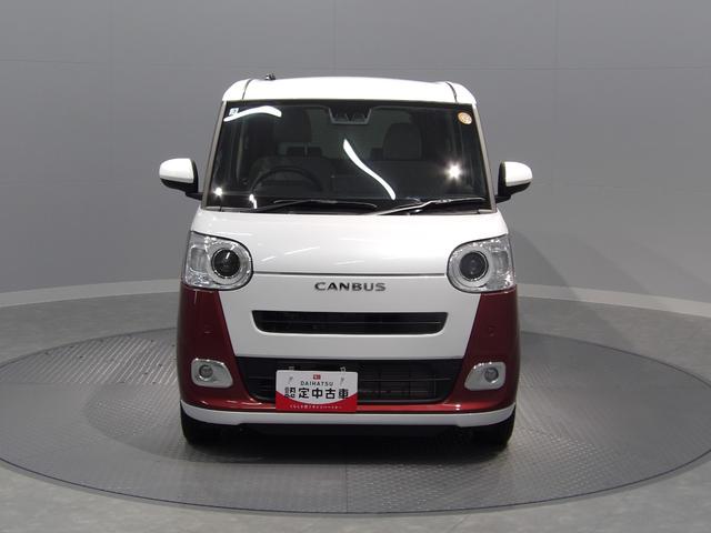 ムーヴキャンバスストライプスＧターボターボ　４ＷＤ　両側パワスライドドア（予約機能付）　電動パーキング　ブレーキホールド　ＡＤＢ付ＬＥＤ　スマートアシスト　ホッとカップホルダー　フルオートエアコン　シートヒーター（岩手県）の中古車