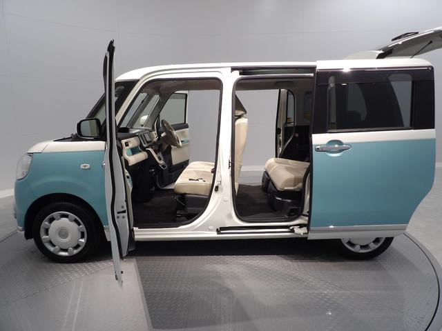 ムーヴキャンバスＸリミテッドメイクアップ　ＳＡII４ＷＤ　衝突回避支援システムＳＡＩＩ　両側パワースライドドア　フルオートエアコン　プッシュボタンスタート　置き楽ボックス　ステアリングスイッチ　アイドリングストップ（岩手県）の中古車