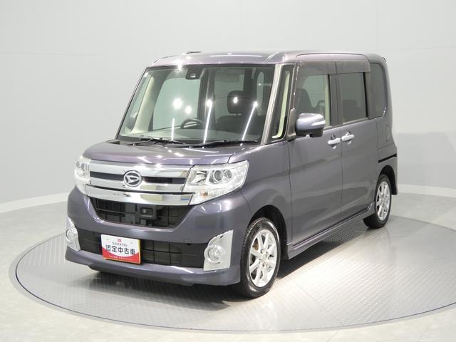 タントカスタムX SAII4WD リモコンエンジンスターター ナビ バックカメラ 左側パワースライドドア スマートアシスト スマートキー アルミ LEDヘッドライト オートエアコン(岩手県)の中古車