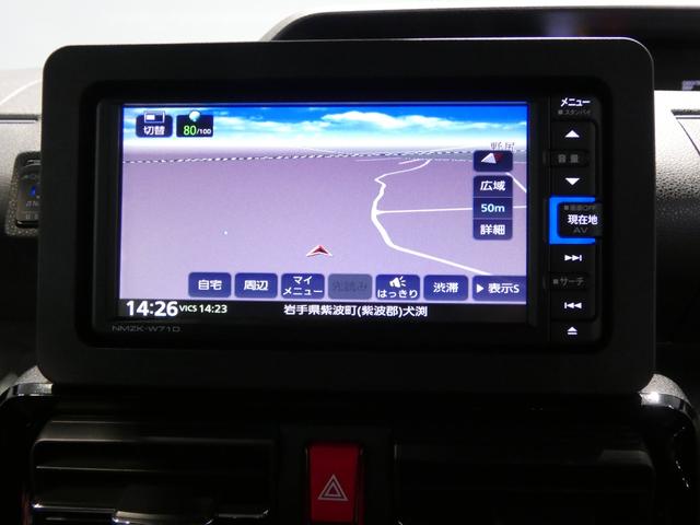 タントカスタムＲＳ４ＷＤ　ナビ　バックカメラ　リモコンエンジンスターター　ドライブレコーダー　両側パワースライドドア　アダプティブクルーズコントロール　クリアランスソナー（岩手県）の中古車
