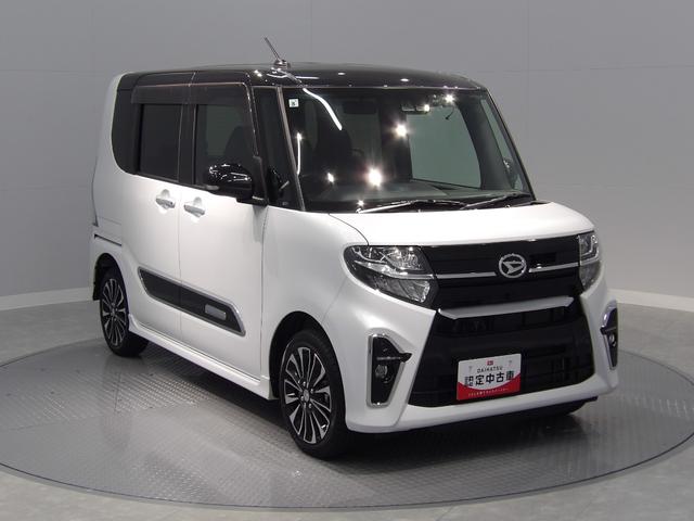 タントカスタムＲＳ４ＷＤ　衝突回避支援ブレーキスマートアシスト　パワースライドドア　ＬＥＤヘッドライト　アルミホイール　スマートアシスト　シートヒーター　ステアリングスイッチ　イモビライザー機能付キーフリーシステム（岩手県）の中古車