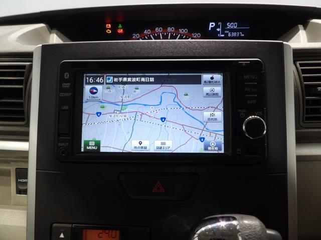 タントＧ　ＳＡ４ＷＤ　純正ナビ　バックカメラ　両側パワースライドドア　スマートキー　オートエアコン　エコアイドル　ベンチシート　プッシュボタンスタート　集中ドアロック　パワーウィンドウ　盗難防止システム（岩手県）の中古車