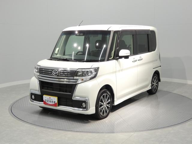 タントカスタムＸ　トップエディションリミテッドＳＡIII４ＷＤ　スマートアシストＩＩＩ　メモリーナビ　バックカメラ　純正エンジンスターター　ＬＥＤヘッドライト　両側パワースライドドア　ハーフレザーシート　シートヒーター　純正１４インチアルミホイール（岩手県）の中古車