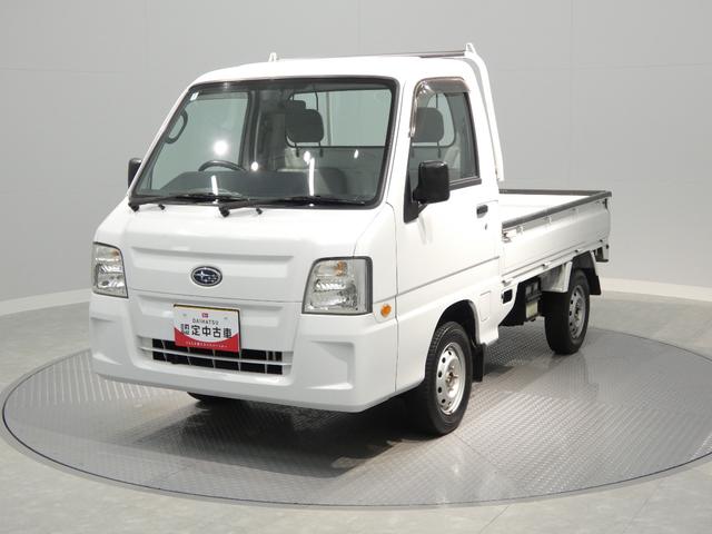 サンバートラックTB4WD 5MT エアコン パワステ CD パートタイム4WD 荷台作業灯 三方開 4気筒エンジン(岩手県)の中古車