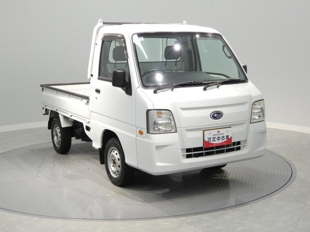 サンバートラックTB4WD 5MT エアコン パワステ CD パートタイム4WD 荷台作業灯 三方開 4気筒エンジン(岩手県)の中古車