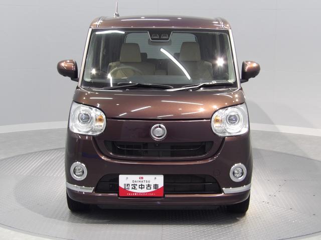 ムーヴキャンバスGメイクアップリミテッド SAIII4WD 両側パワースライドドア LEDヘッドライト パノラマモニター 運転席シートヒーター キーフリー プッシュスタート オートエアコン ABS 衝突回避支援ブレーキ ESC(岩手県)の中古車