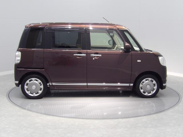 ムーヴキャンバスGメイクアップリミテッド SAIII4WD 両側パワースライドドア LEDヘッドライト パノラマモニター 運転席シートヒーター キーフリー プッシュスタート オートエアコン ABS 衝突回避支援ブレーキ ESC(岩手県)の中古車