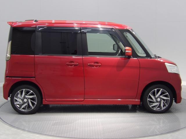 スペーシアカスタムＴＳターボ　４ＷＤ　両側パワースライドドア　社外ナビ　社外エンジンスターター付き（岩手県）の中古車