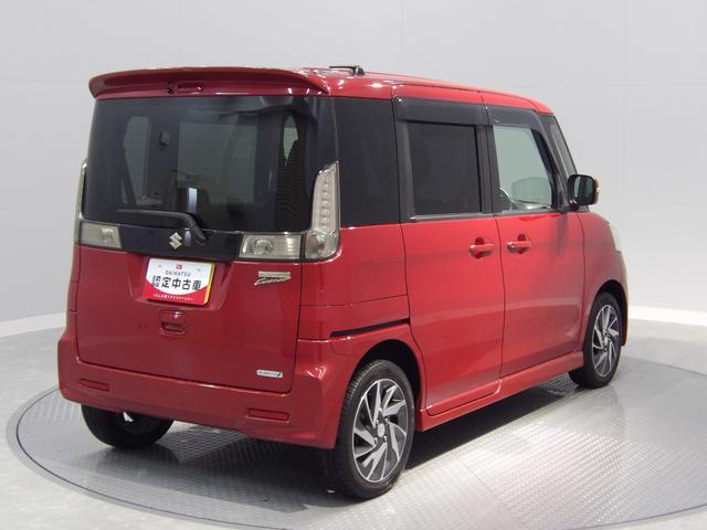 スペーシアカスタムＴＳターボ　４ＷＤ　両側パワースライドドア　社外ナビ　社外エンジンスターター付き（岩手県）の中古車