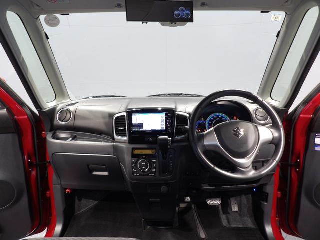 スペーシアカスタムＴＳターボ　４ＷＤ　両側パワースライドドア　社外ナビ　社外エンジンスターター付き（岩手県）の中古車