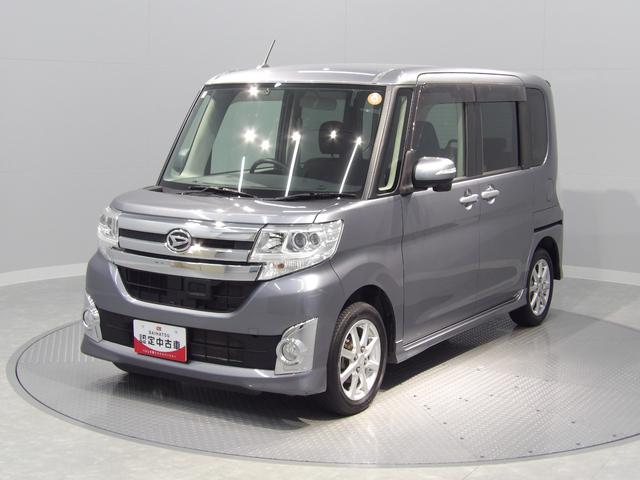 タントカスタムＸ　ＳＡ４ＷＤ　スマートアシスト　左パワースライドドア　ＬＥＤヘッドライト　純正１４インチアルミ　スマートキー　プッシュスタート　オートエアコン　電格式ミラー　衝突被害軽減ブレーキ　ベンチシート（岩手県）の中古車