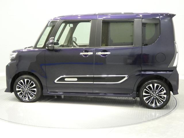 タントカスタムＲＳ４ＷＤ　ピラーレス　両側電動スライドドア　追従機能付クルーズコントロール　ＥＴＣ　クリアランスソナー（岩手県）の中古車