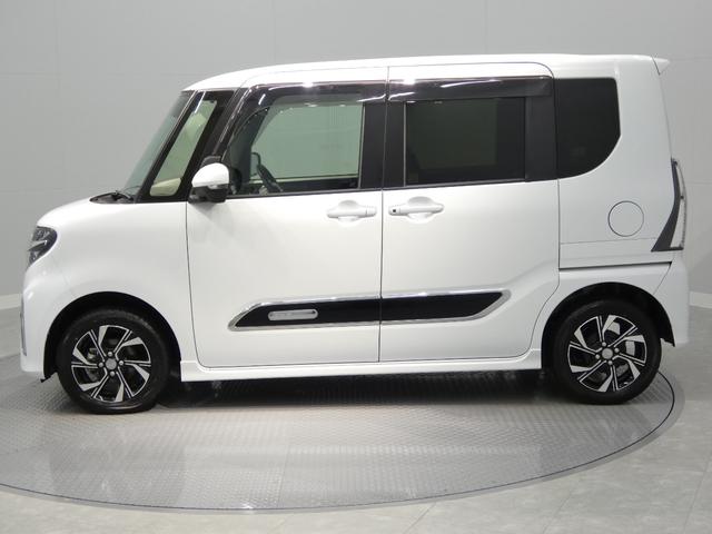 タントカスタムXセレクション4WD 純正ナビ パノラマモニター 両側電動スライドドア シートヒーター フルセグTV Bluetooth LEDヘッドライト クリアランスソナー(岩手県)の中古車