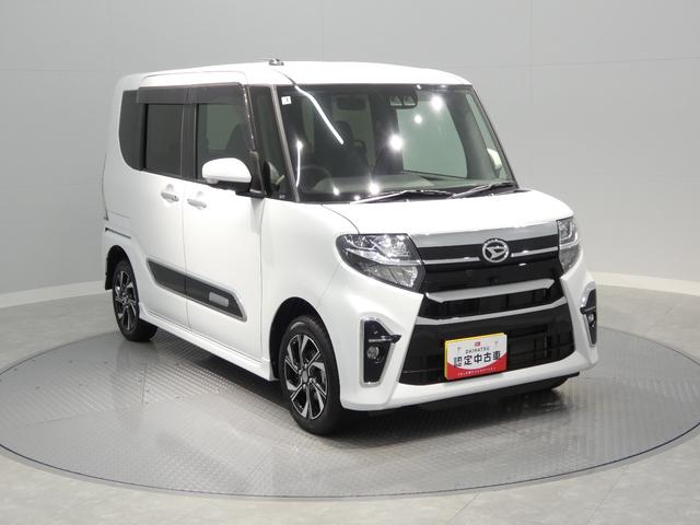 タントカスタムXセレクション4WD 純正ナビ パノラマモニター 両側電動スライドドア シートヒーター フルセグTV Bluetooth LEDヘッドライト クリアランスソナー(岩手県)の中古車