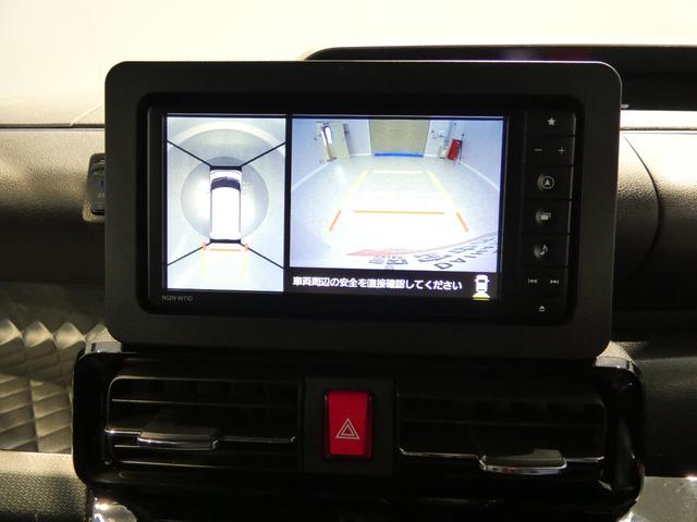 タントカスタムXセレクション4WD 純正ナビ パノラマモニター 両側電動スライドドア シートヒーター フルセグTV Bluetooth LEDヘッドライト クリアランスソナー(岩手県)の中古車