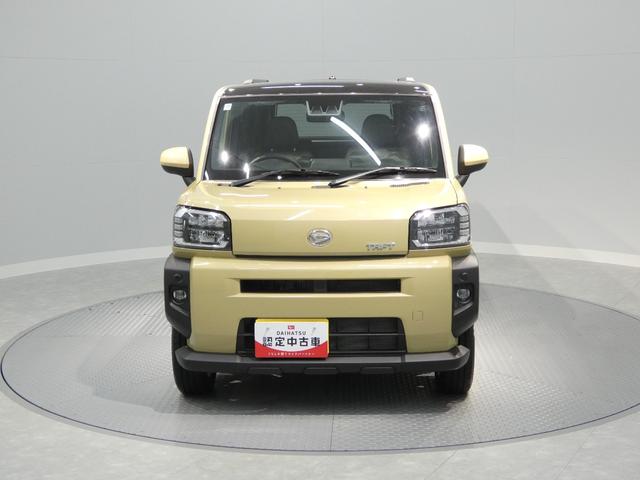 タフト 中古車 Ｇ４ＷＤ　スカイフィールトップ　アダプティブクルーズコントロール　両席シートヒーター　電動パーキングブレーキ　クリアランスソナー　ＬＥＤ　オーディオレス