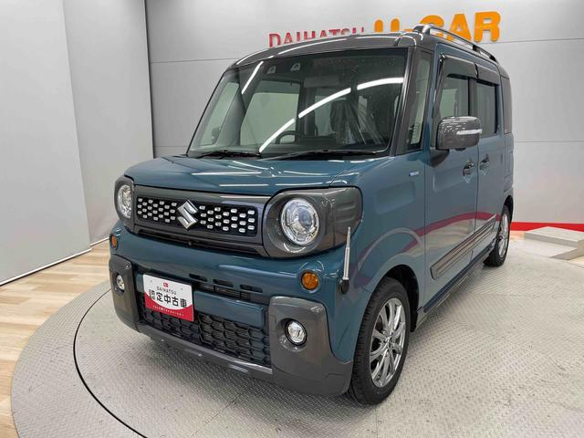 スペーシアギアハイブリッドＸＺ　ターボスマートキー・プッシュスタート　記録簿有　ＡＨＢ　ターボモデル　１オーナー車　キーフリー　禁煙　ＡＢＳ　アルミ　エアバック　前後誤発進抑制装置　ＬＤＷ（宮城県）の中古車