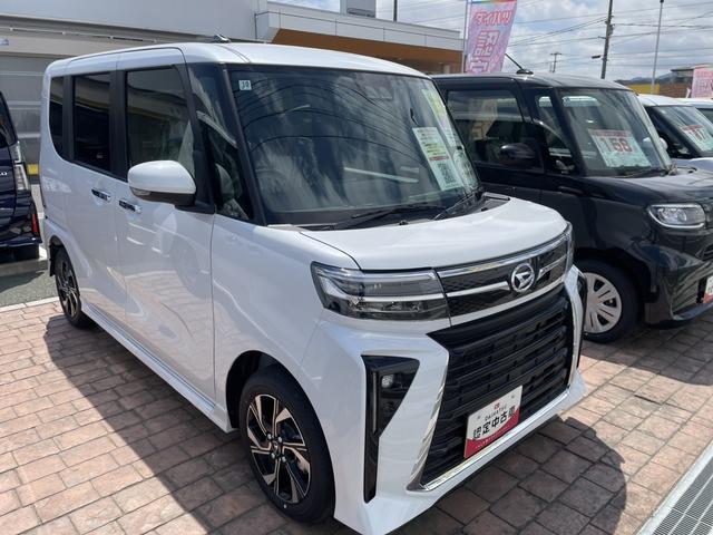 タントカスタムＸプリクラッシュセーフティ　電格ミラー　テレビ　レーンキープアシスト　ＬＥＤヘッドライト　キ−フリ−　スマートキー　オートＬＥＤ　衝突安全ボディ　イモビライザー　サイドエアバック　ＡＢＳ　アルミホイール（宮城県）の中古車