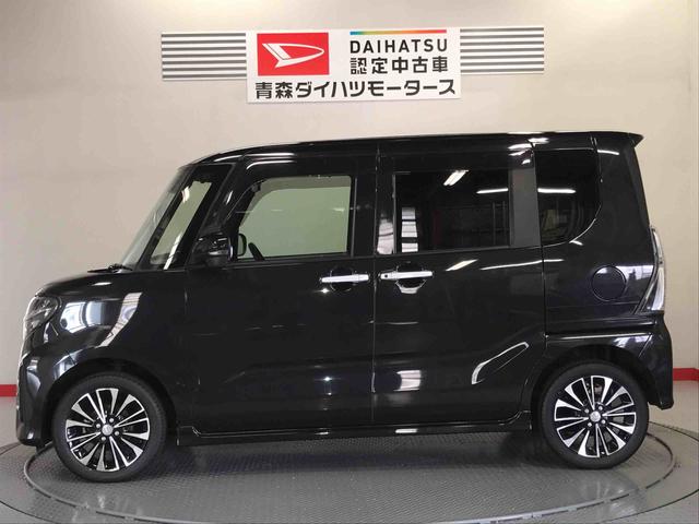 タントカスタムＲＳターボエンジン　ナビ付き　キーフリーシステム　４ＷＤ　スマートキー　ＡＢＳ　アルミホイール　エアバッグ（青森県）の中古車